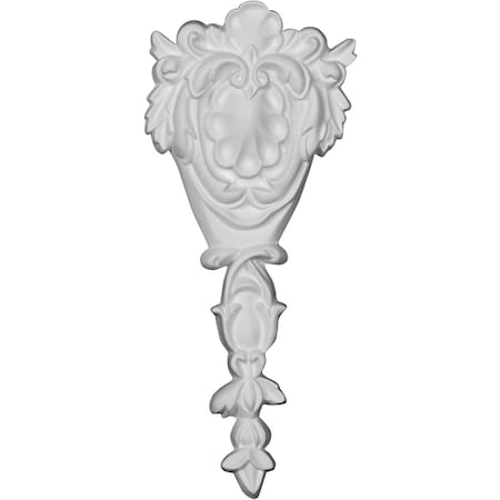 Ekena Millwork 3 1/2"W x 8 1/4"H x 7/8"P Menton Onlay ONL04X08X01ME